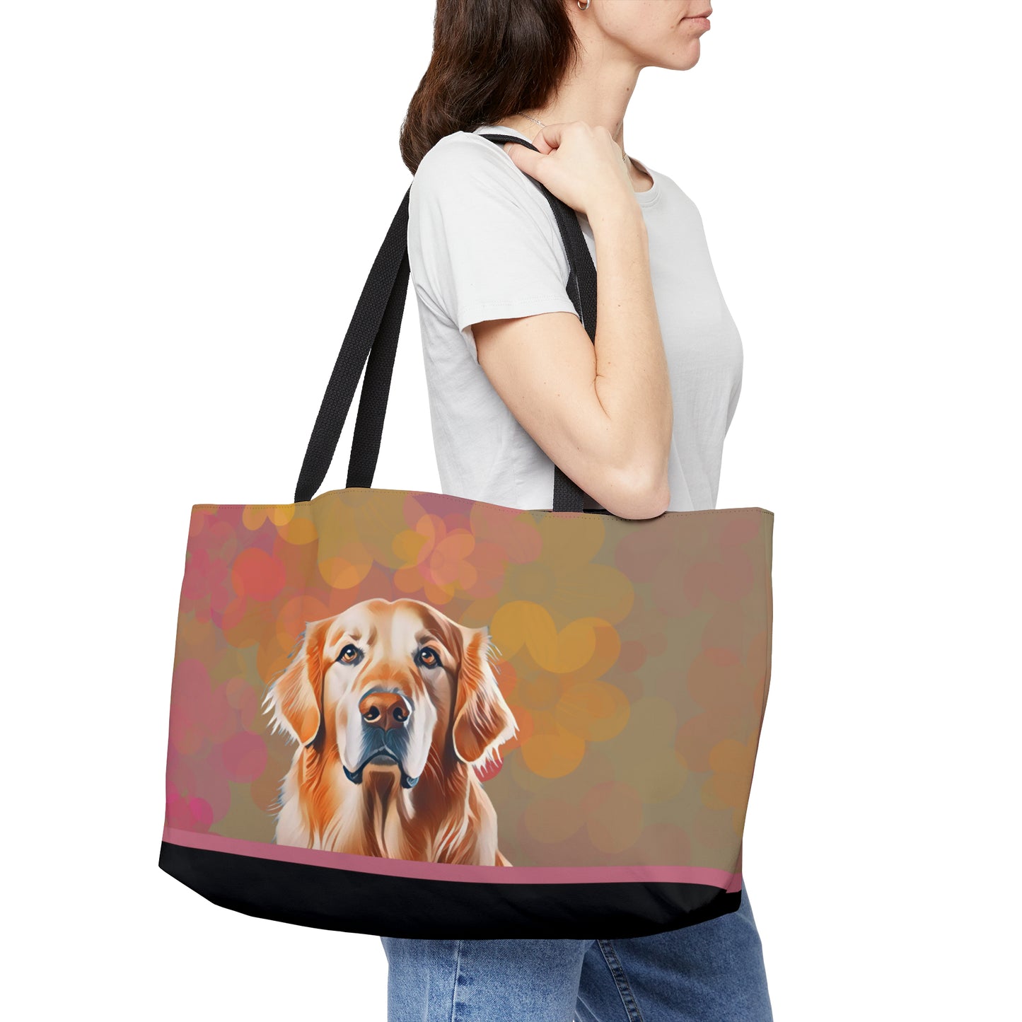 Golden Retriever Weekender Tote Bag