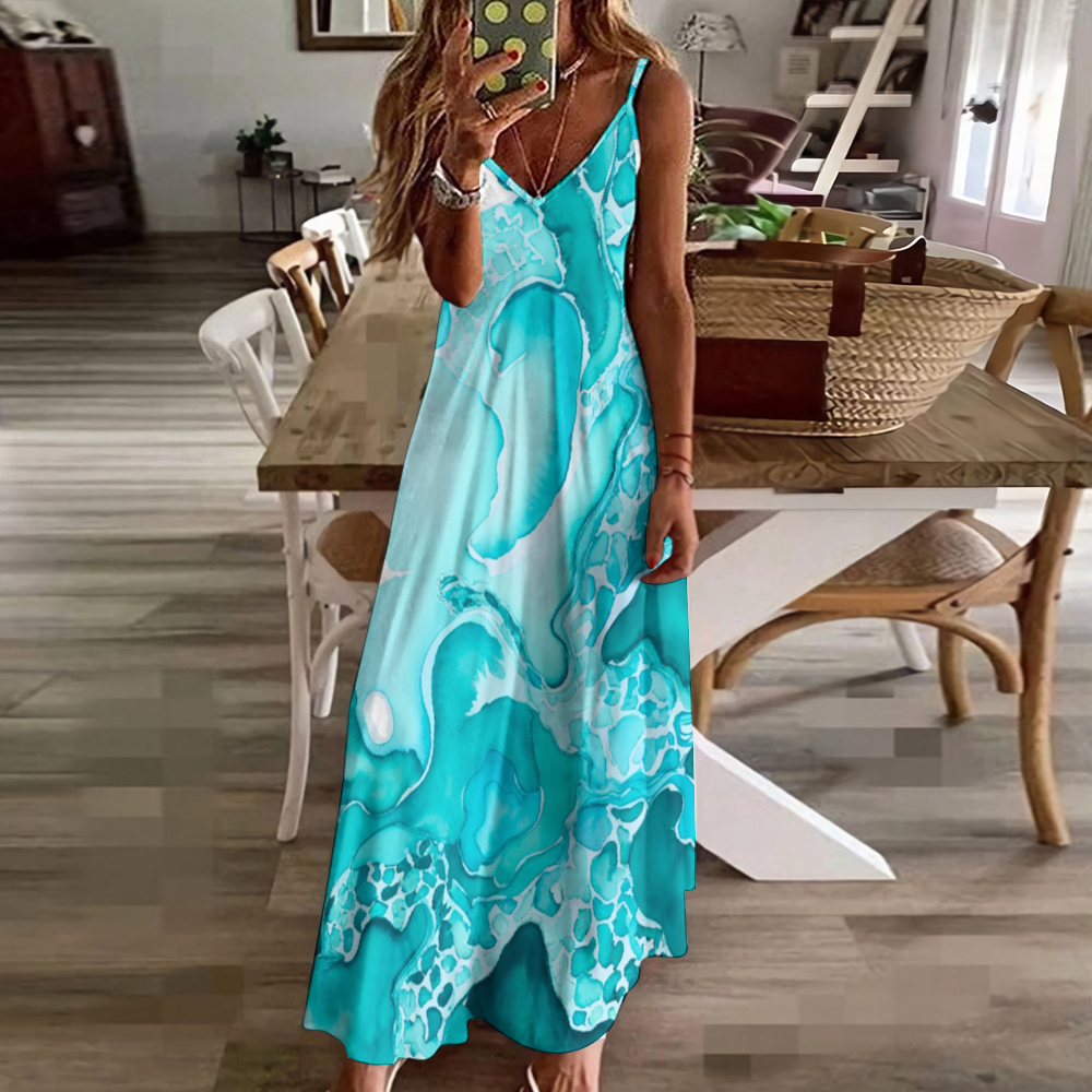 Heather Women's Summer Fashion Slip Dress