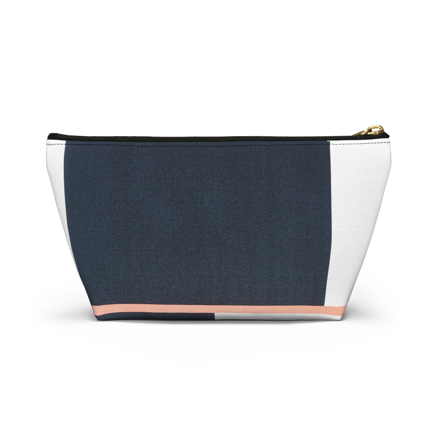 Modern Nautical Accessory Pouch w T-bottom