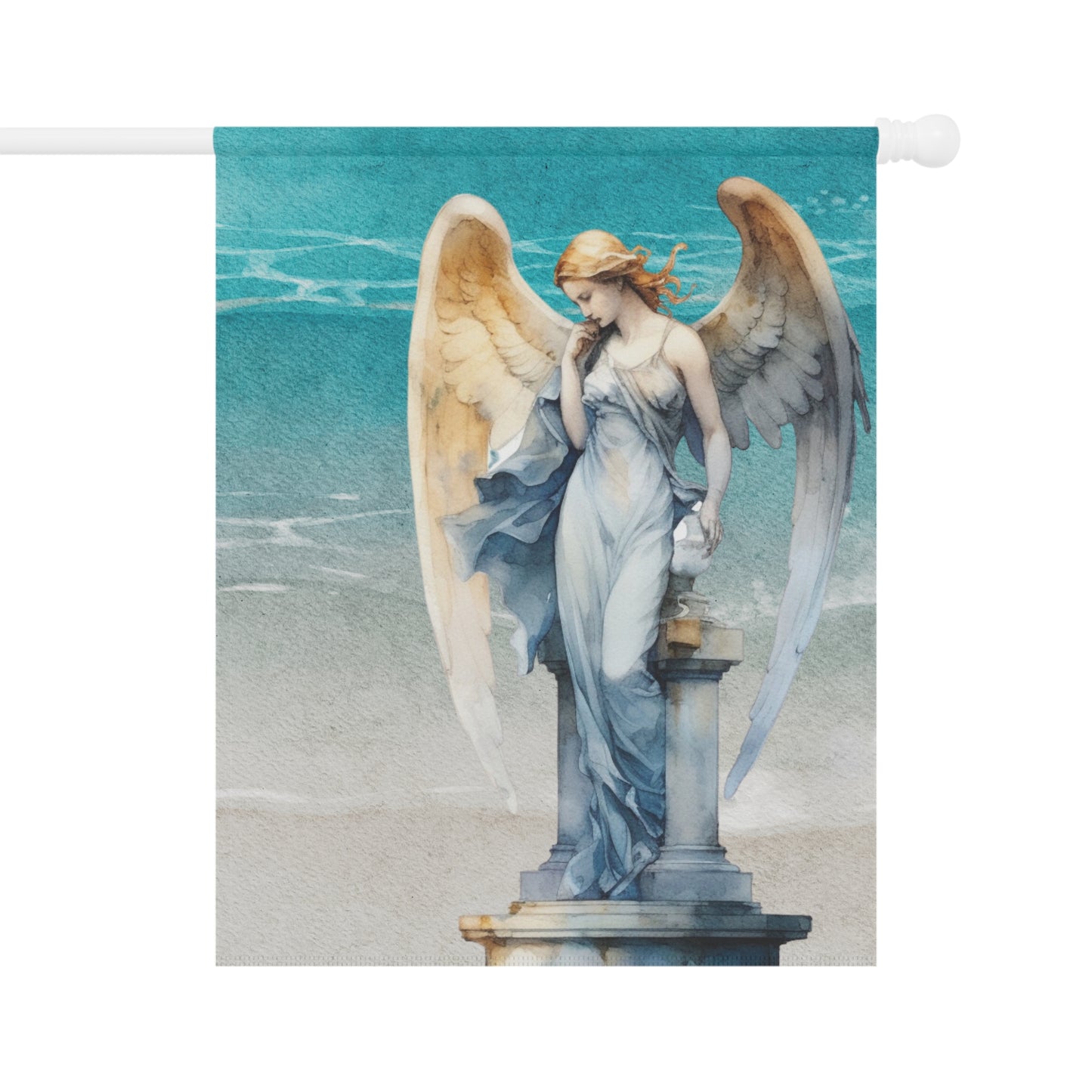 Beach Angel Garden & House Flag/Banner