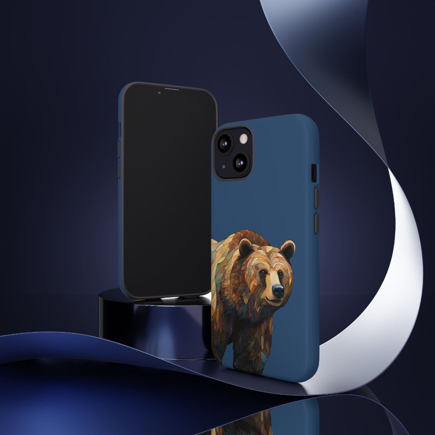 Grizzly Wildlife iPhone Samsung Galaxy Google Pixel Tough Cases