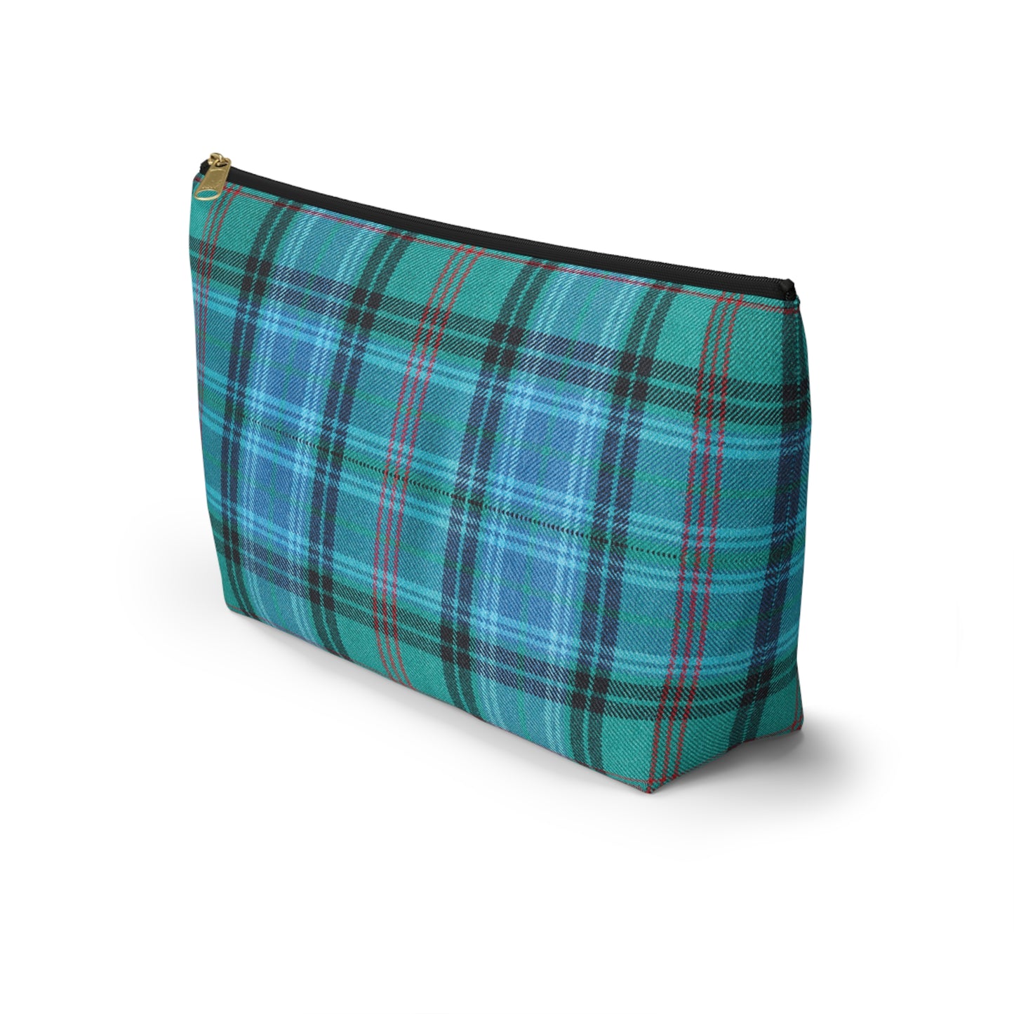 Scottish Lochcarron Accessory Pouch w T-bottom