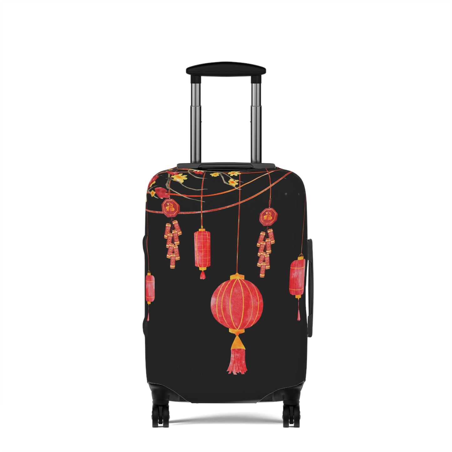 Chinese Paper Lanterns Luggage Cover