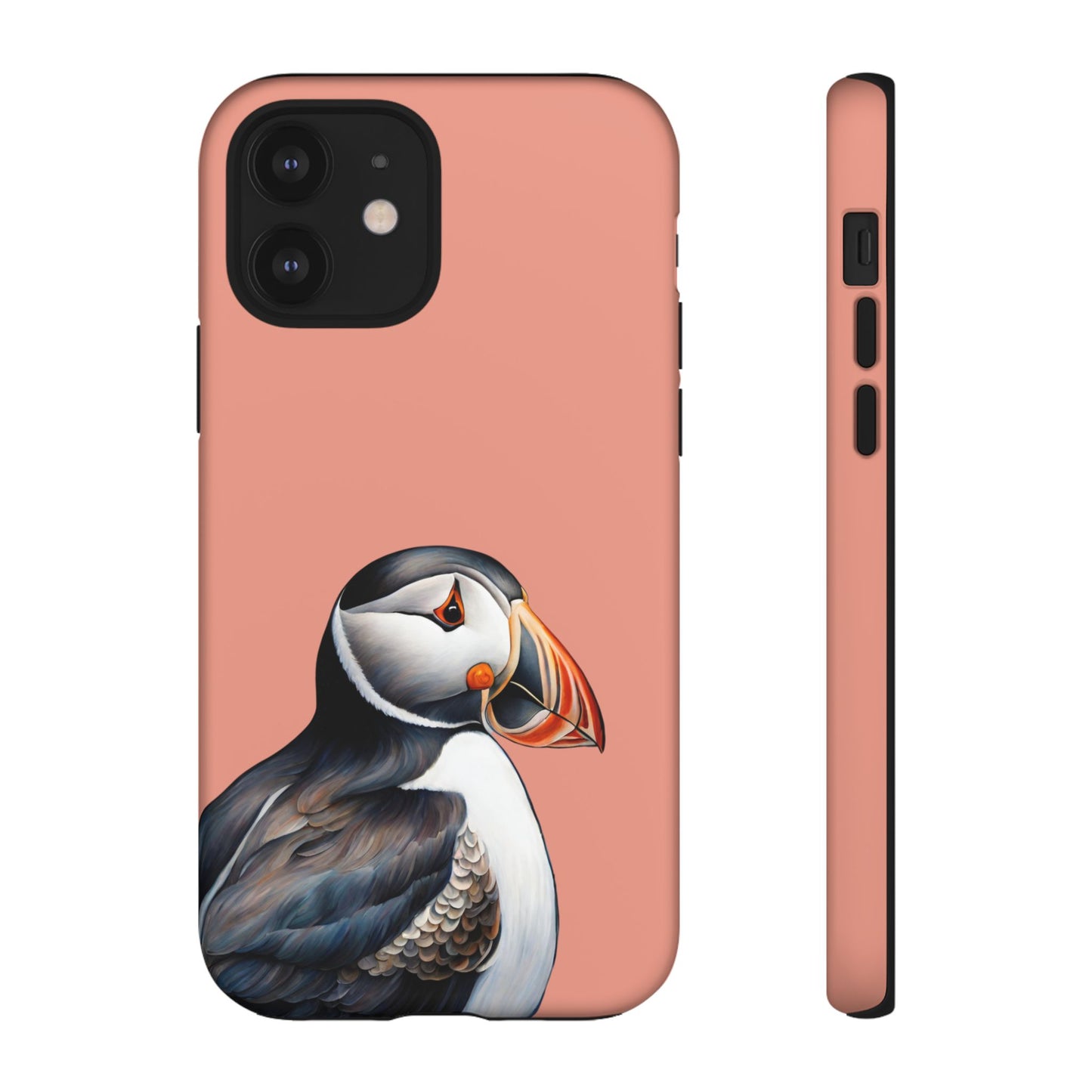 Puffin Wildlife iPhone Samsung Galaxy Google Pixel Tough Cases