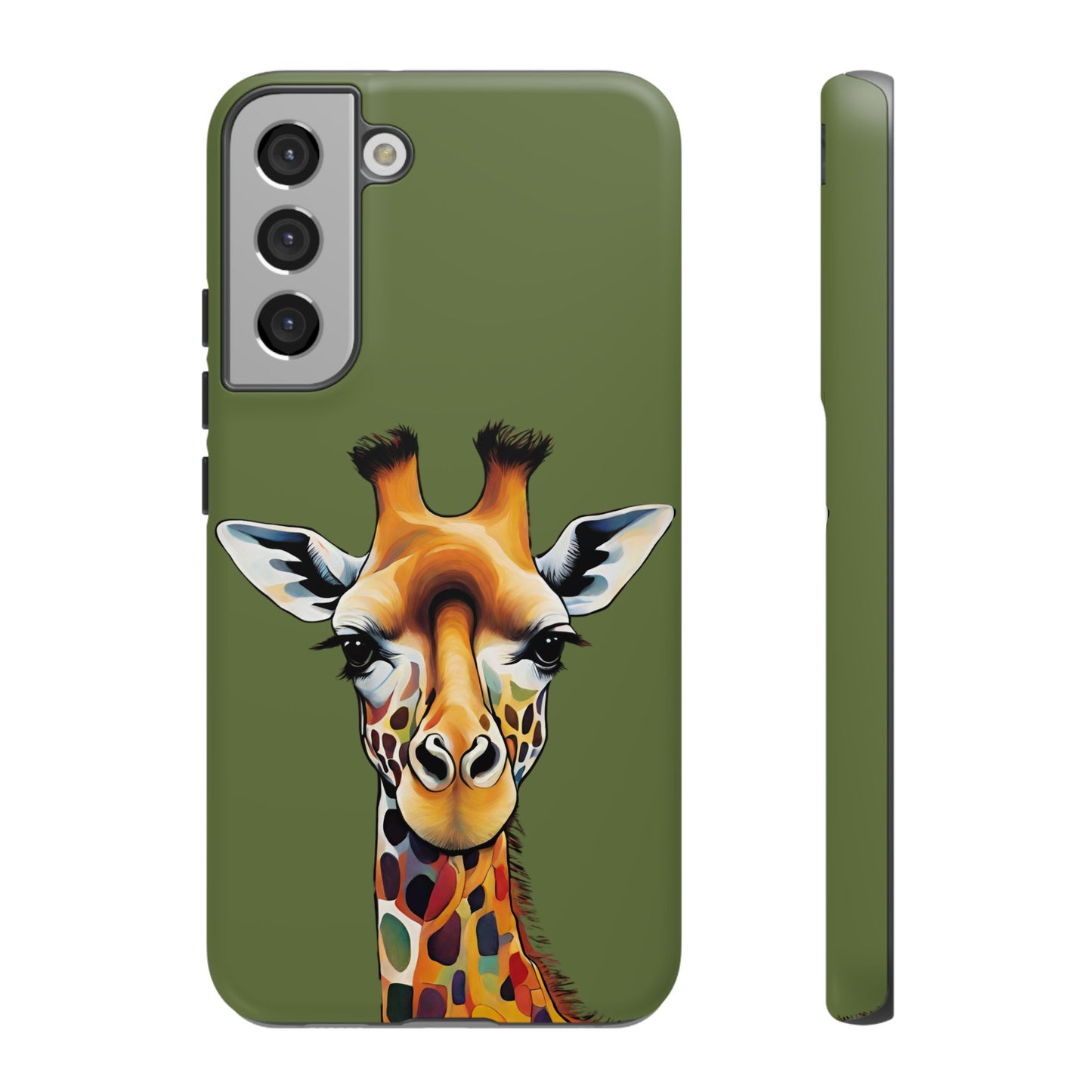 Giraffe Wildlife iPhone Samsung Galaxy Google Pixel Tough Cases