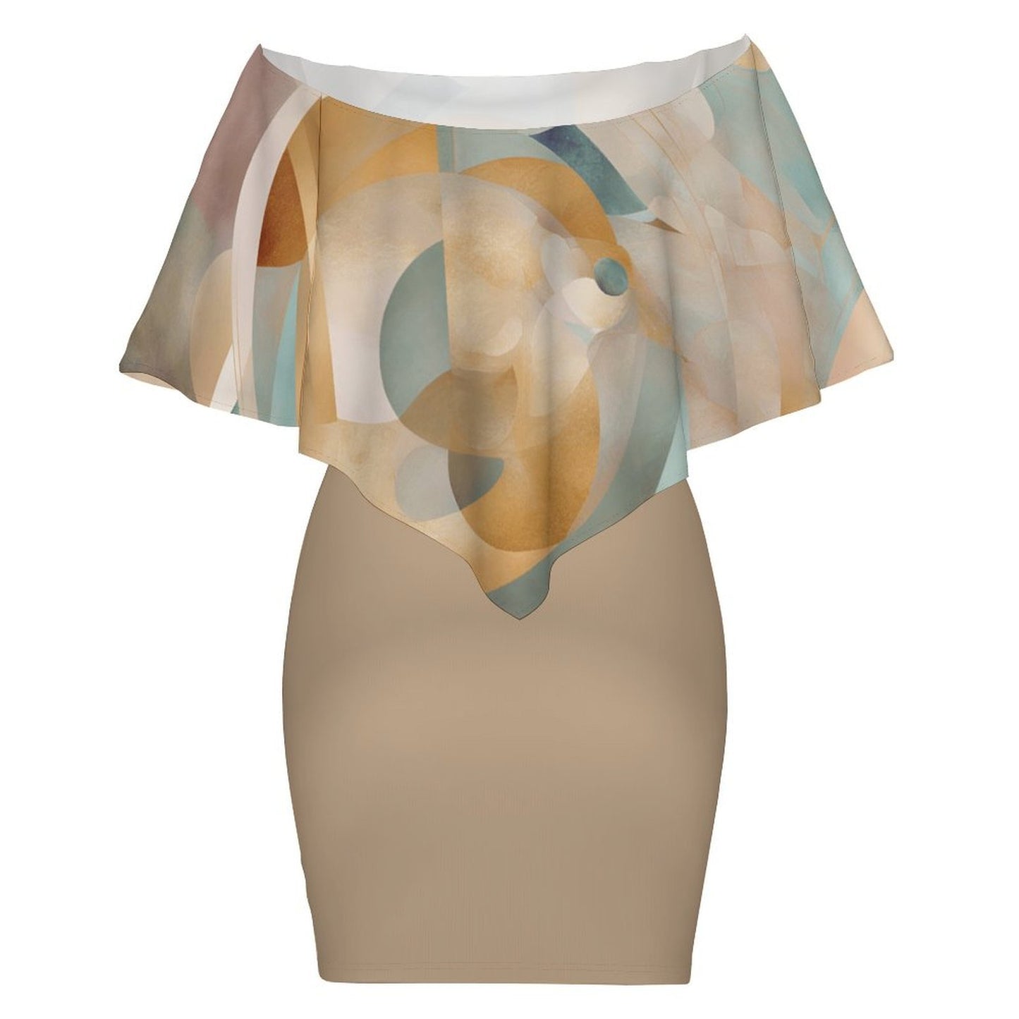 Tonnie Women's Off-shoulder Shawl Dress