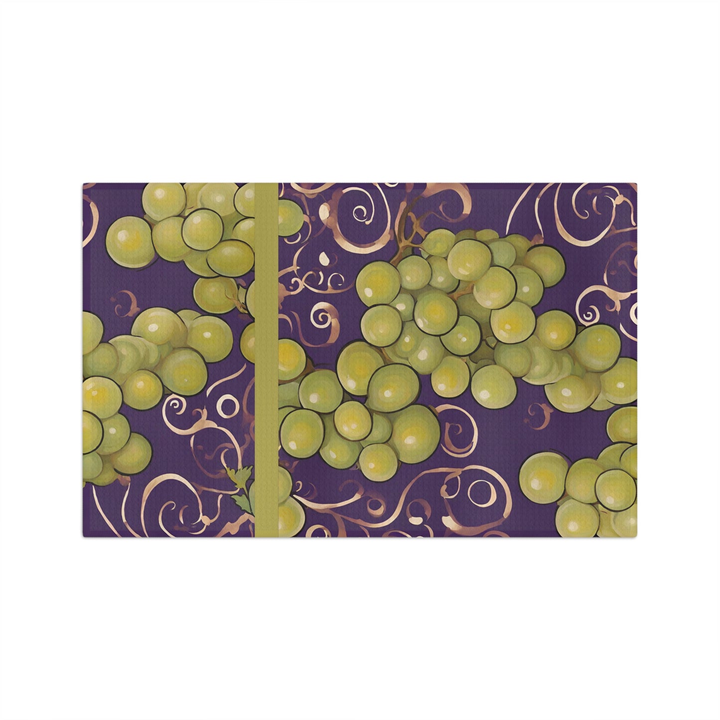 Green Grapes Microfiber Tea Towel