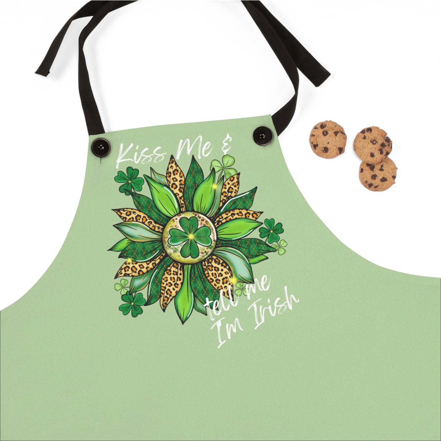 Kiss Me & Tell Me I'm Irish Apron