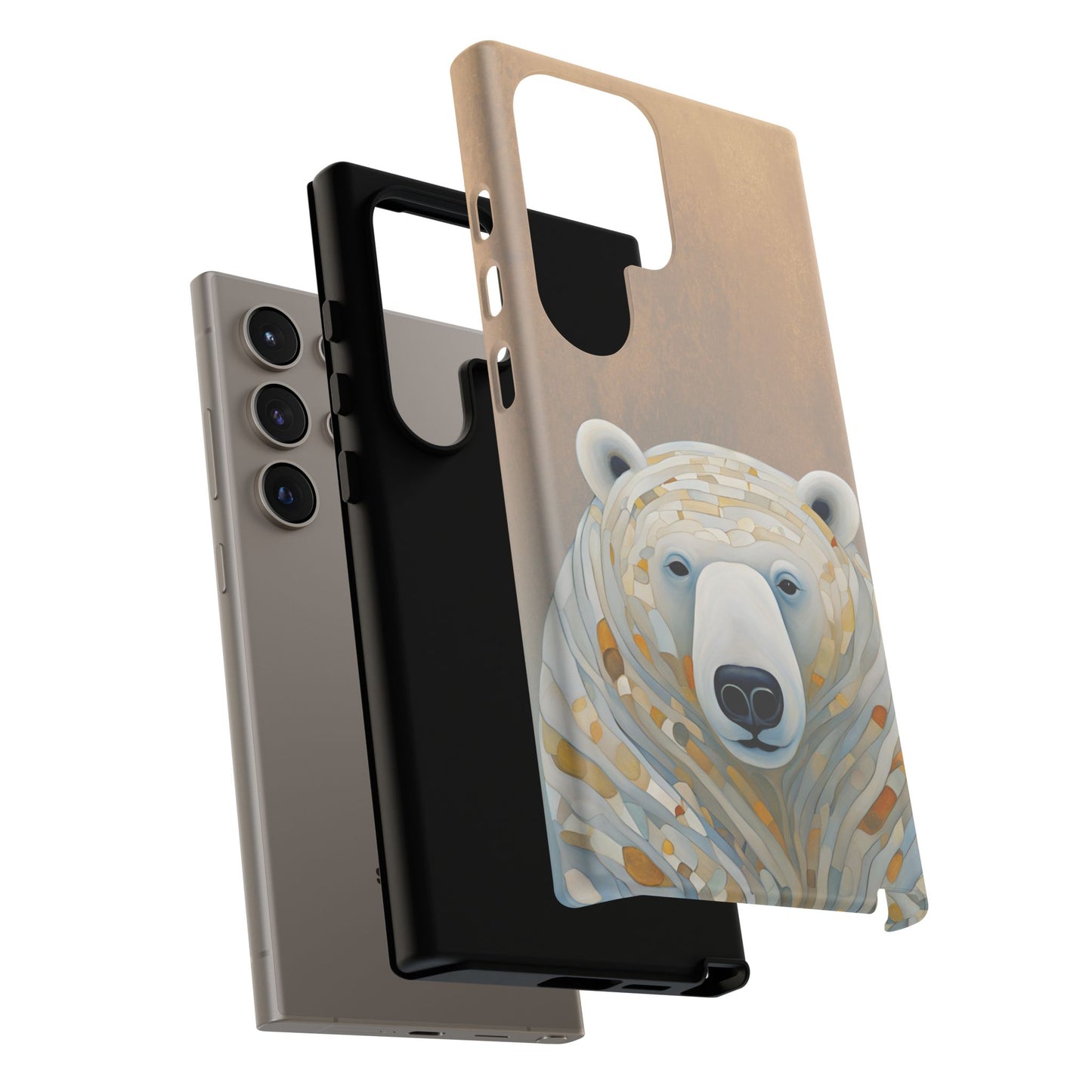 Polar Bear Wildlife iPhone Samsung Galaxy Google Pixel Tough Cases