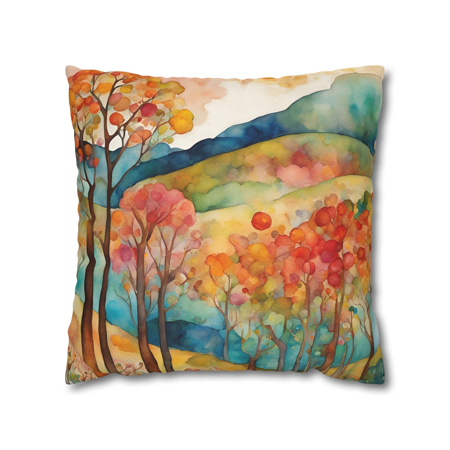 Guthrie Hills Square Poly Canvas Pillowcase