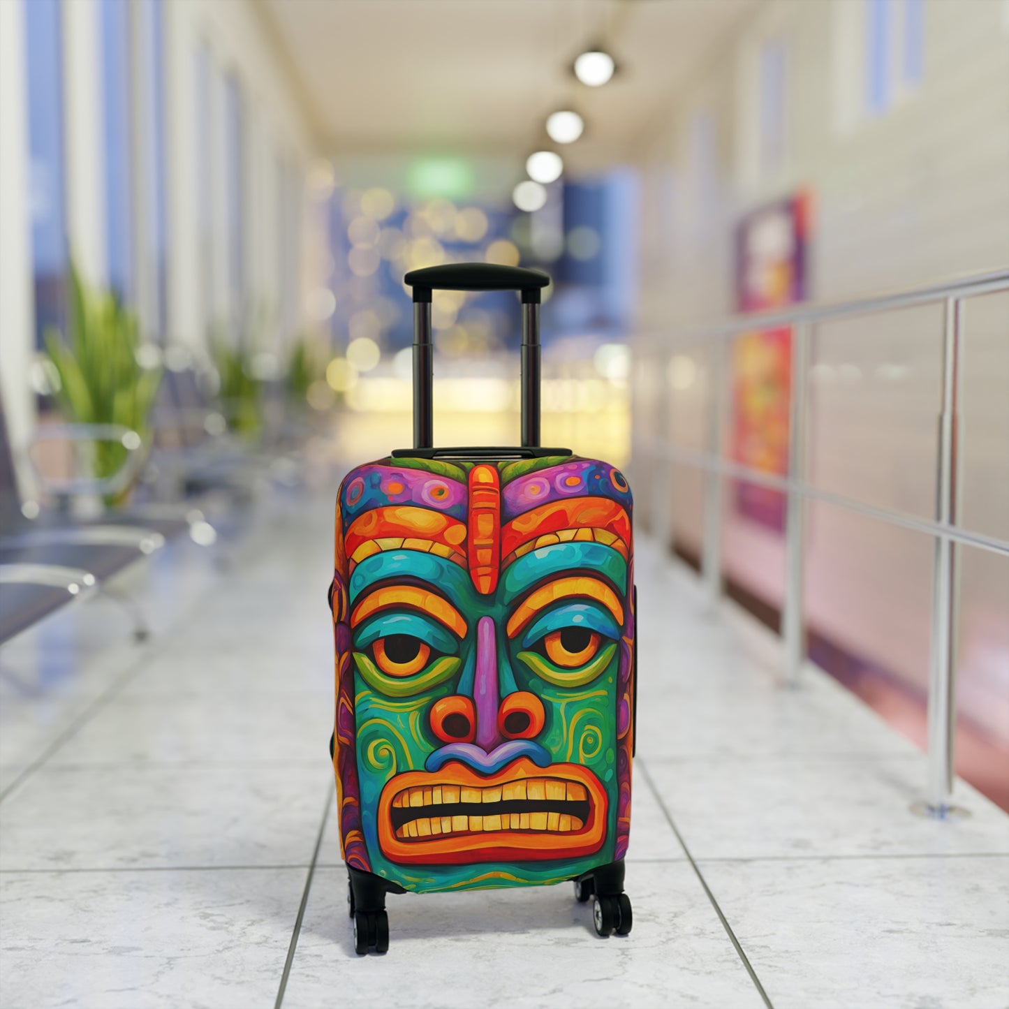 Tiki Chuck Luggage Cover ONLY