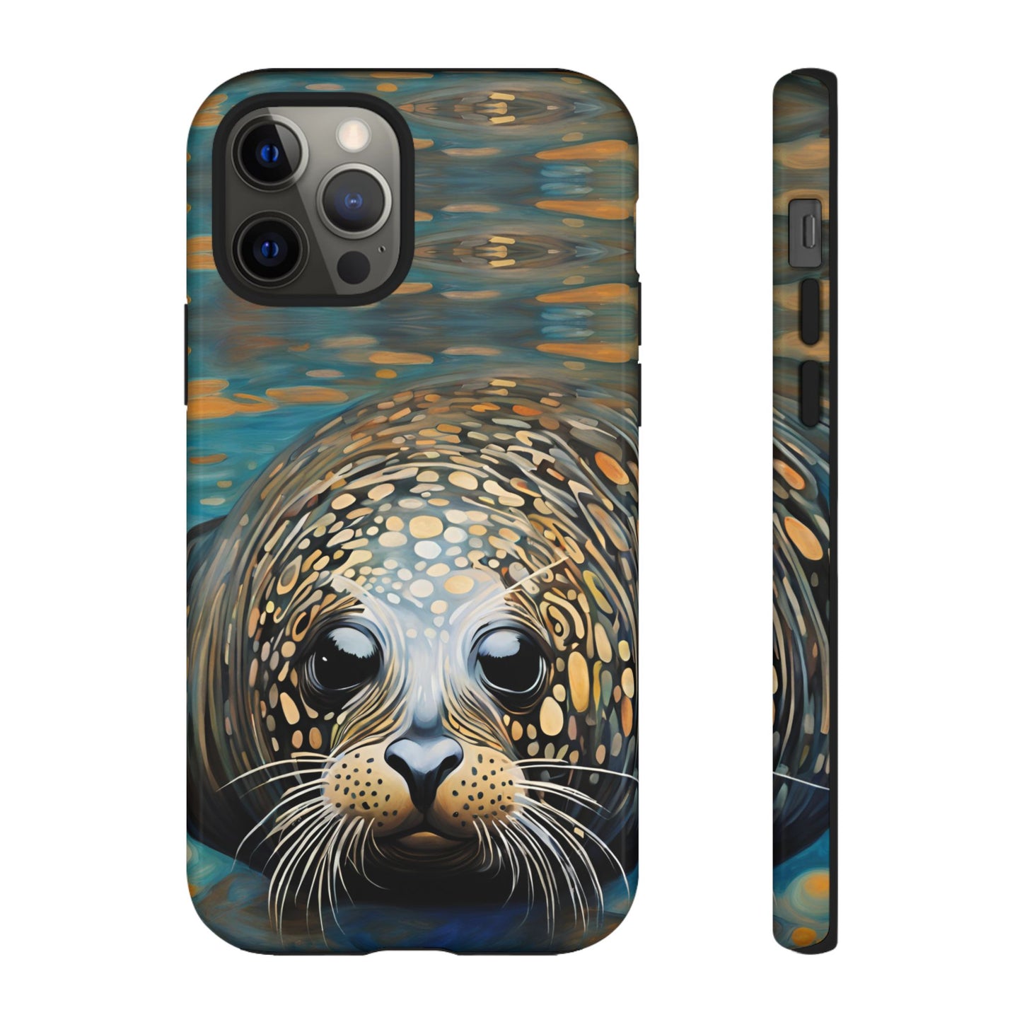 Harbor Seal Wildlife iPhone Samsung Galaxy Google Pixel Tough Cases