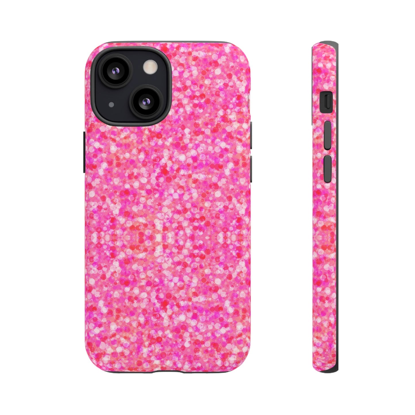 Poppin Pink iPhone Samsung Galaxy Google Pixel Tough Cases