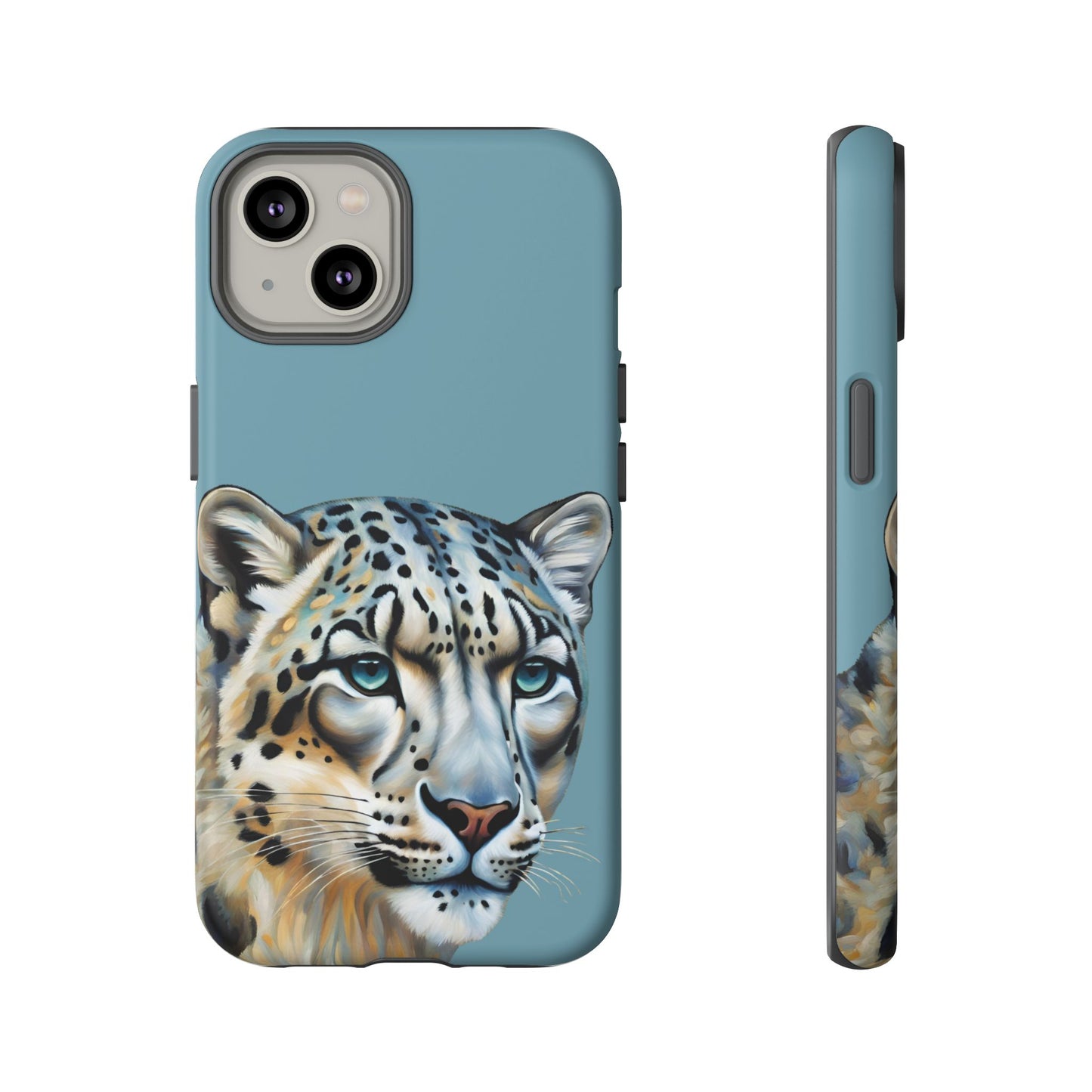 Snow Leopard iPhone Samsung Galaxy Google Pixel Tough Cases