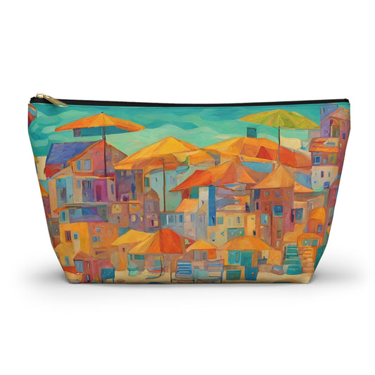 Seaside in Living Color Accessory Pouch w T-bottom