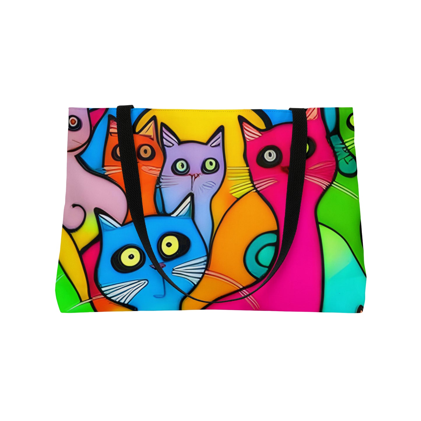 Cats By the Dozen Weekender Tote Bag