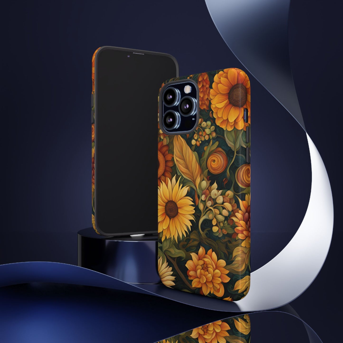 Autumn Flowers iPhone Samsung Galaxy Google Pixel Tough Cases