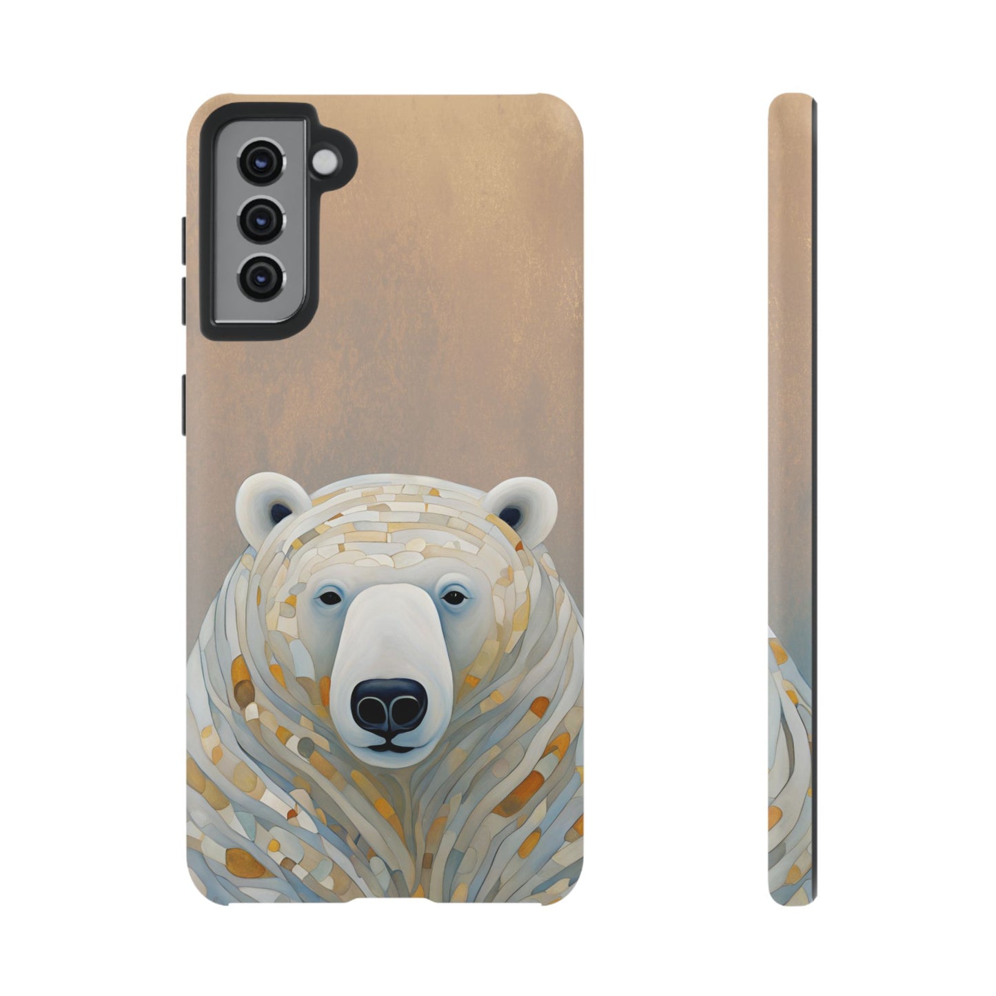 Polar Bear Wildlife iPhone Samsung Galaxy Google Pixel Tough Cases