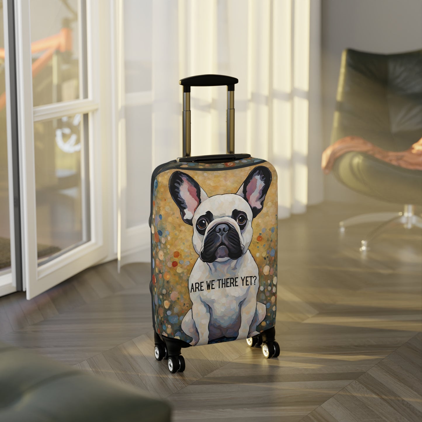 Are We There Yet? French Bulldog Luggage Cover