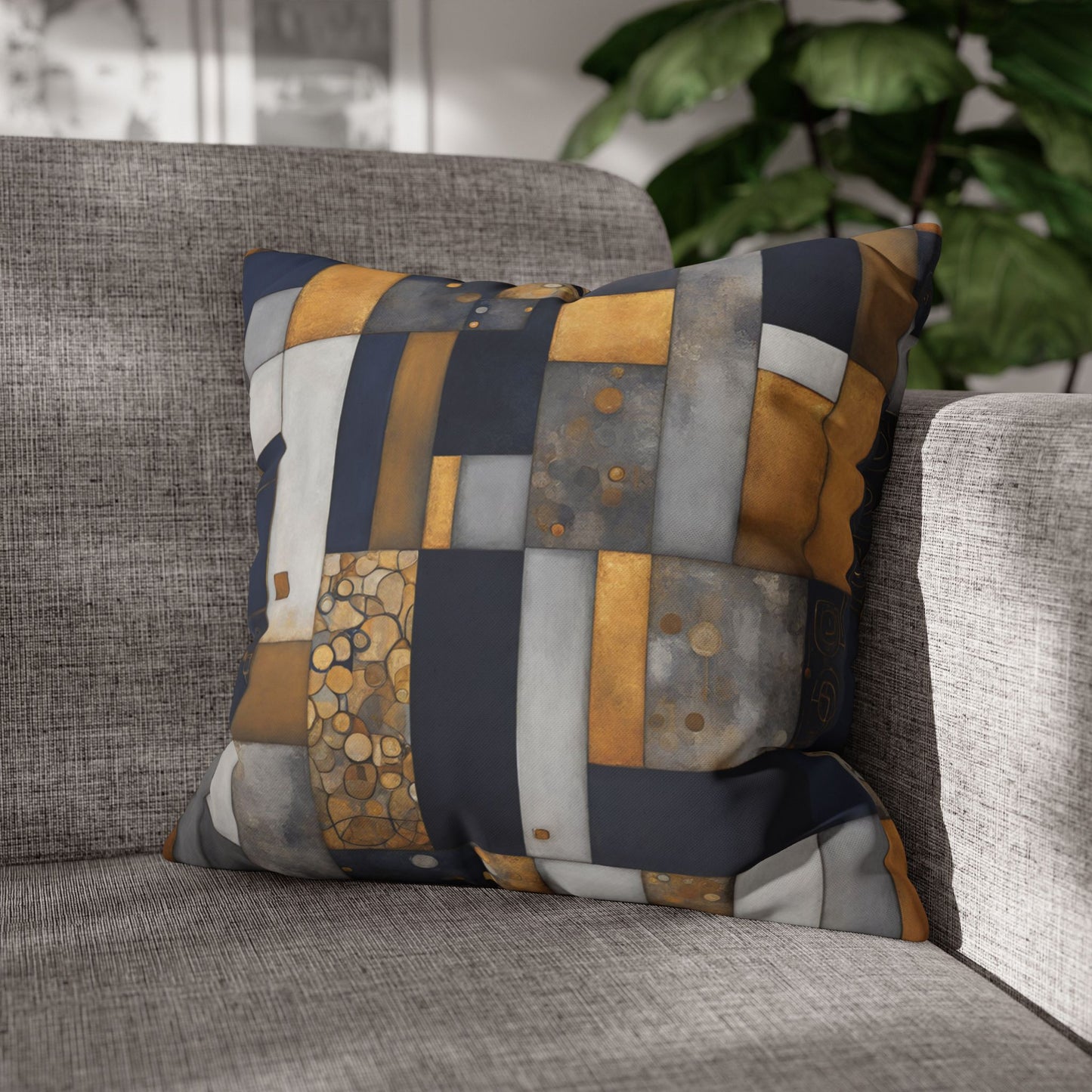 Gallantly Square Poly Canvas Pillowcase