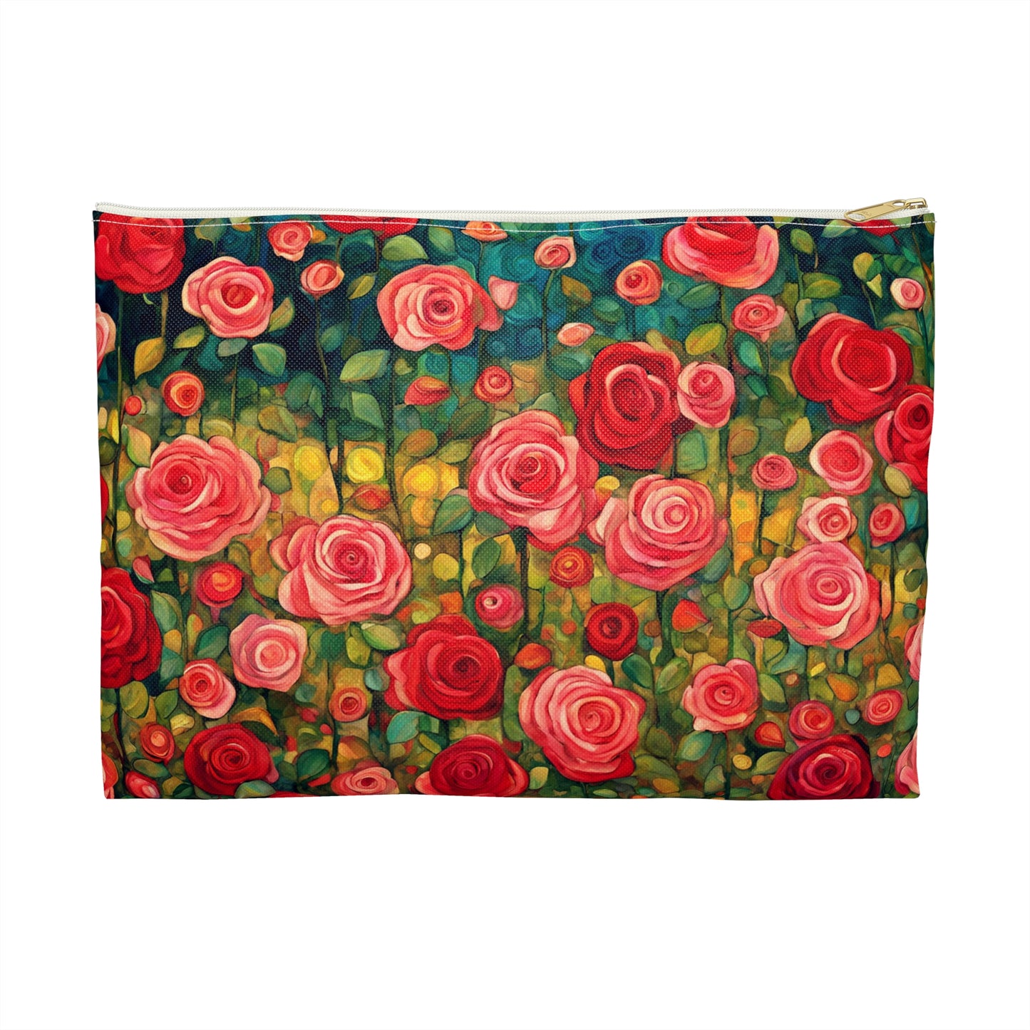 Wall of Roses Accessory Pouch