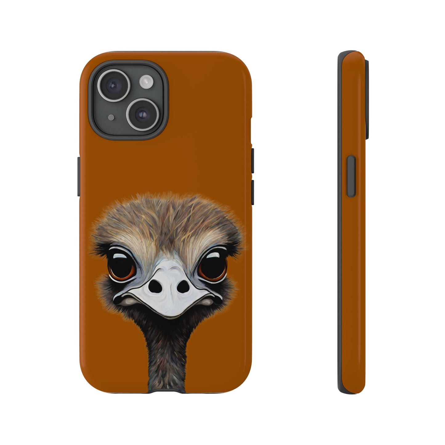 Ostrich Wildlife iPhone Samsung Galaxy Google Pixel Tough Cases