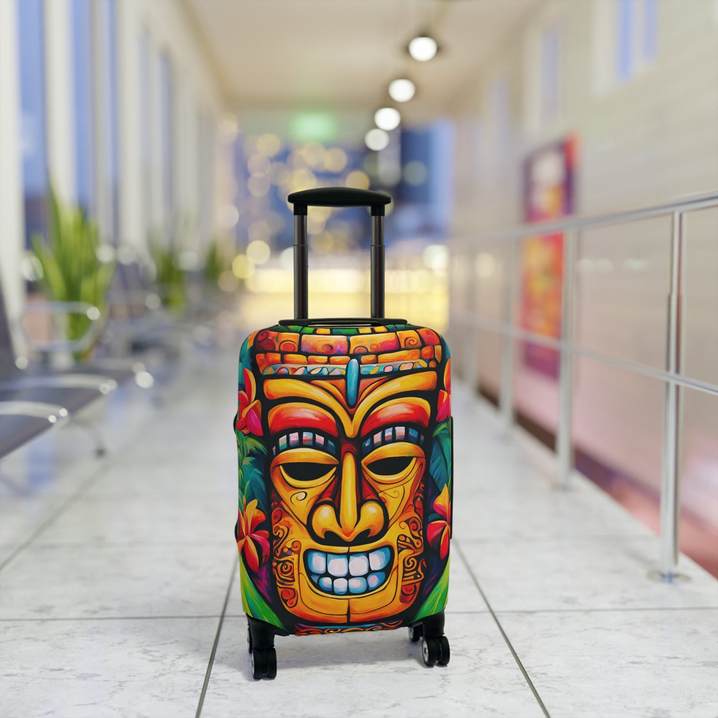 Tiki Tom Luggage Cover ONLY