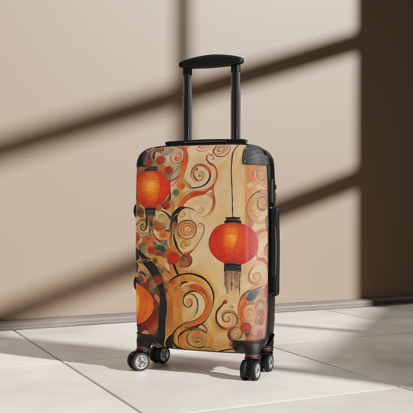 Lanterns & Swirls Suitcase