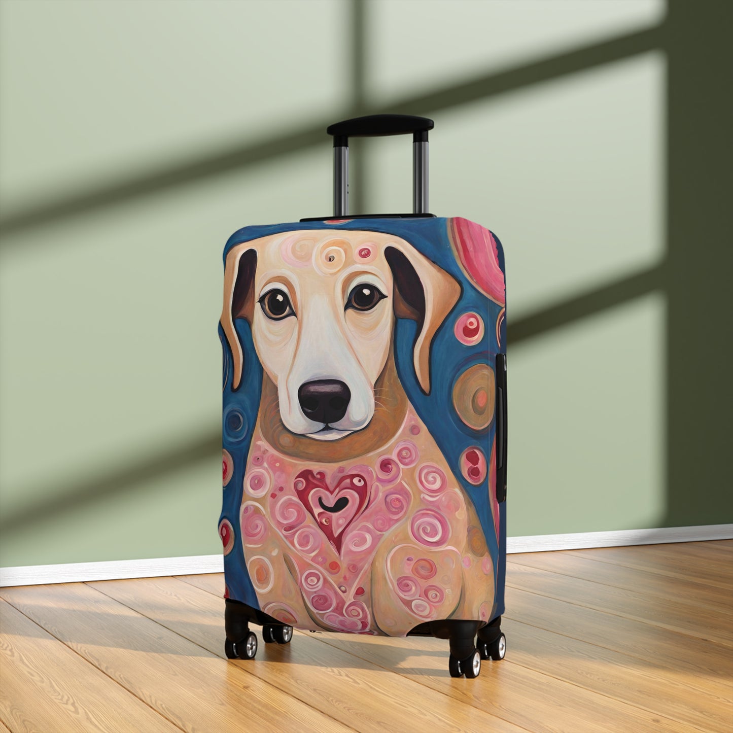 Love to Travel Luggage Cover ONLY