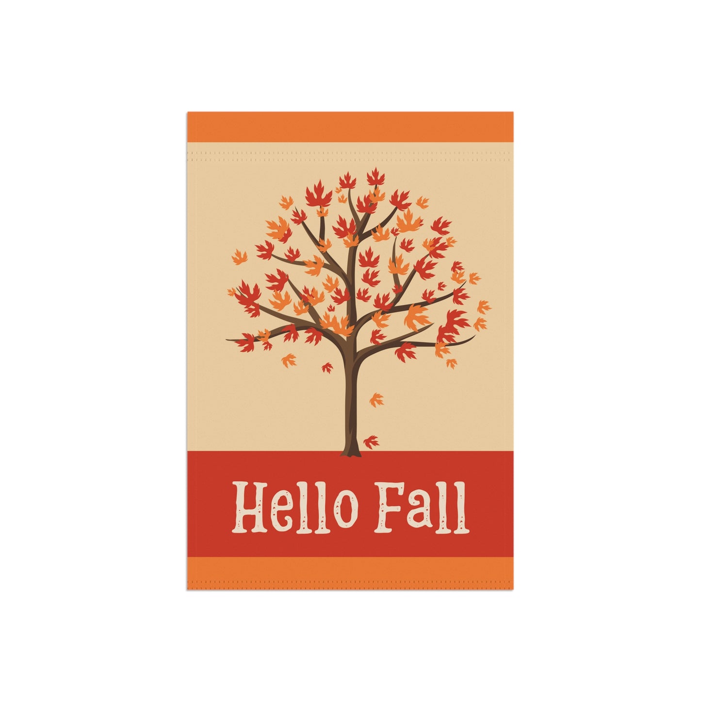 Hello Fall 2-Sided Garden & House Banner