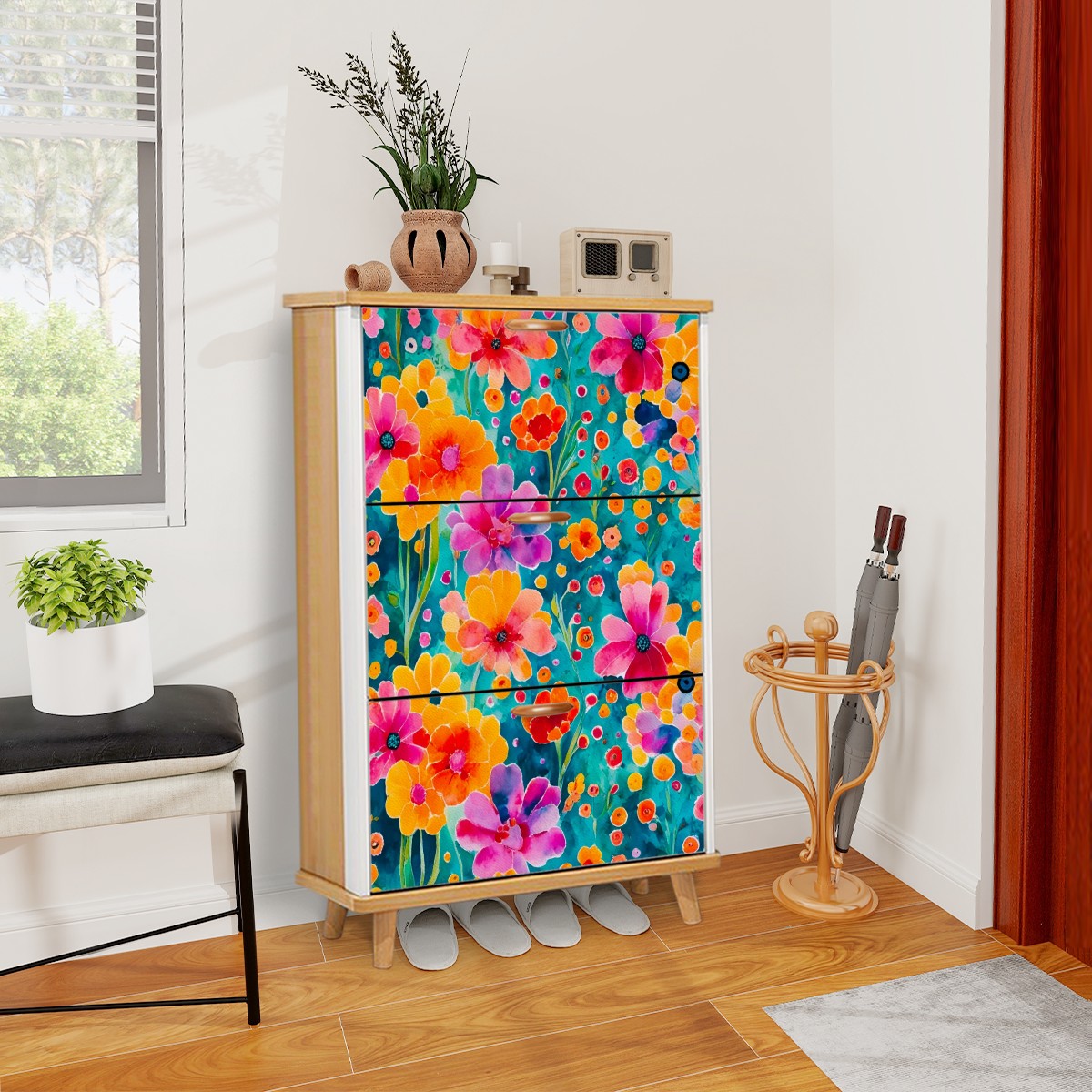 Shoe Cabinet (Made in USA)
