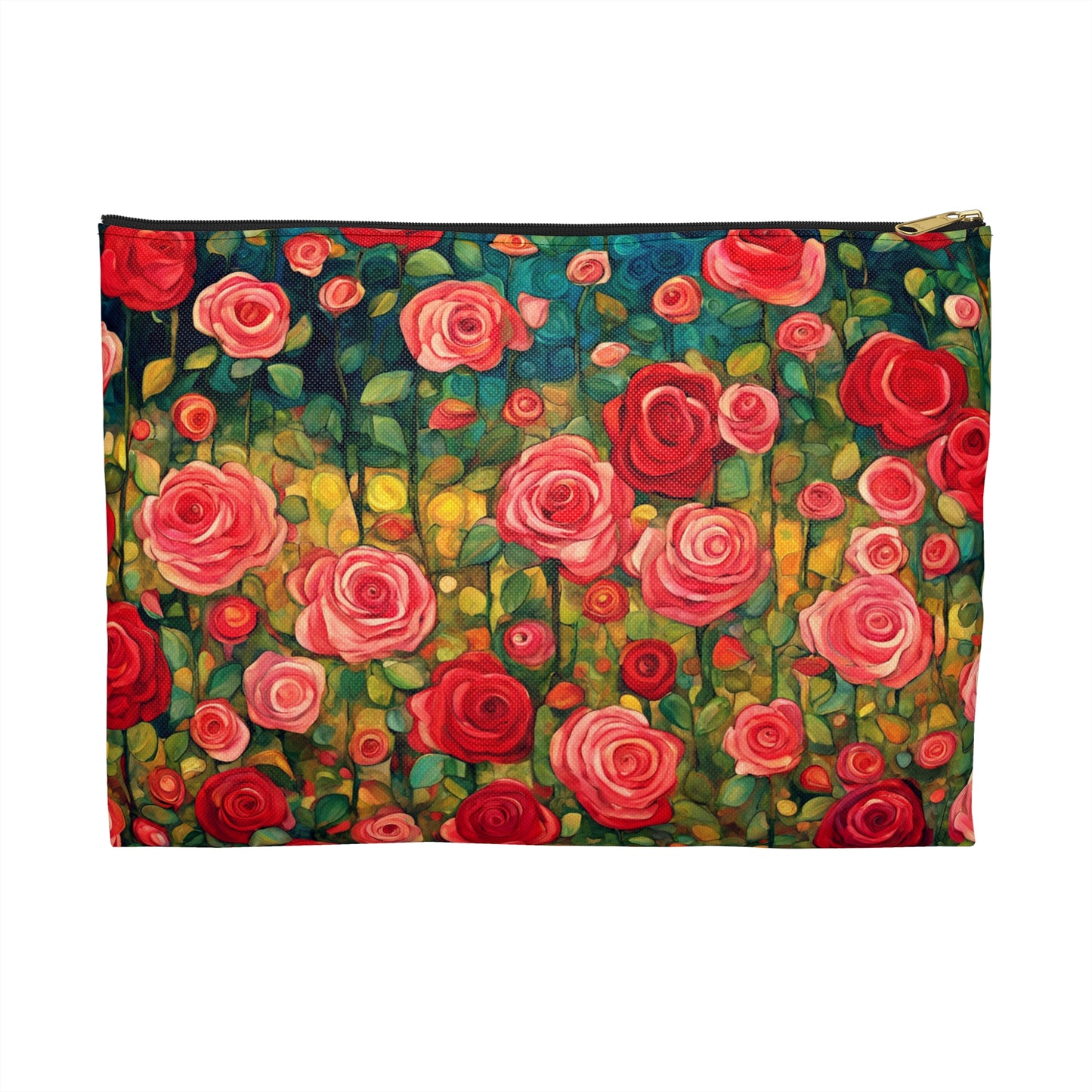 Wall of Roses Accessory Pouch