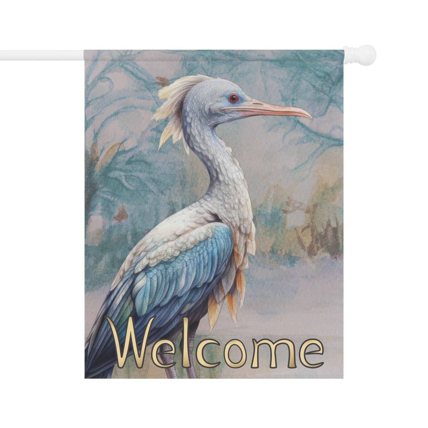 In the Bayou Welcome 2-Sided Garden & House Flag/Banner