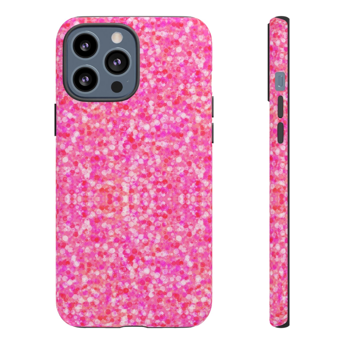 Poppin Pink iPhone Samsung Galaxy Google Pixel Tough Cases