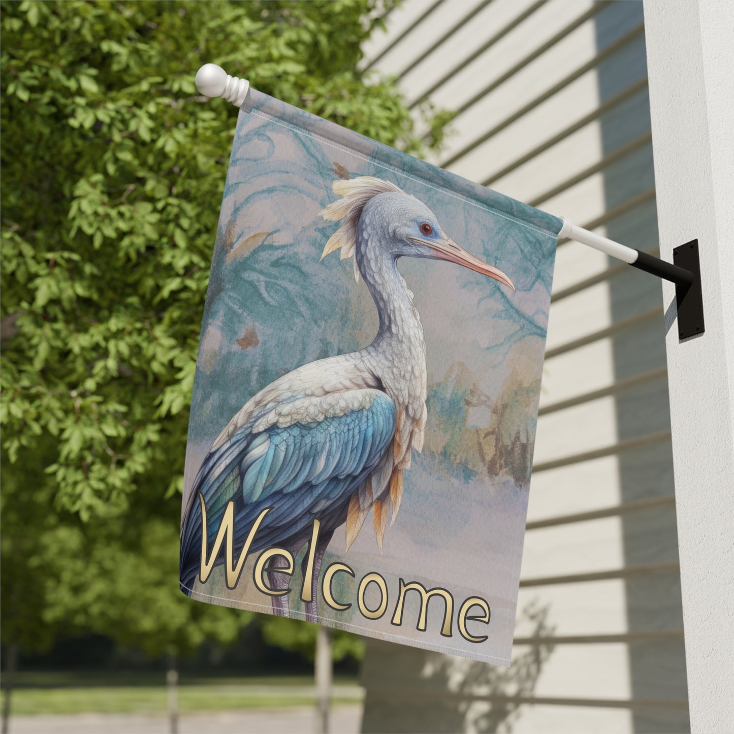 In the Bayou Welcome 2-Sided Garden & House Flag/Banner