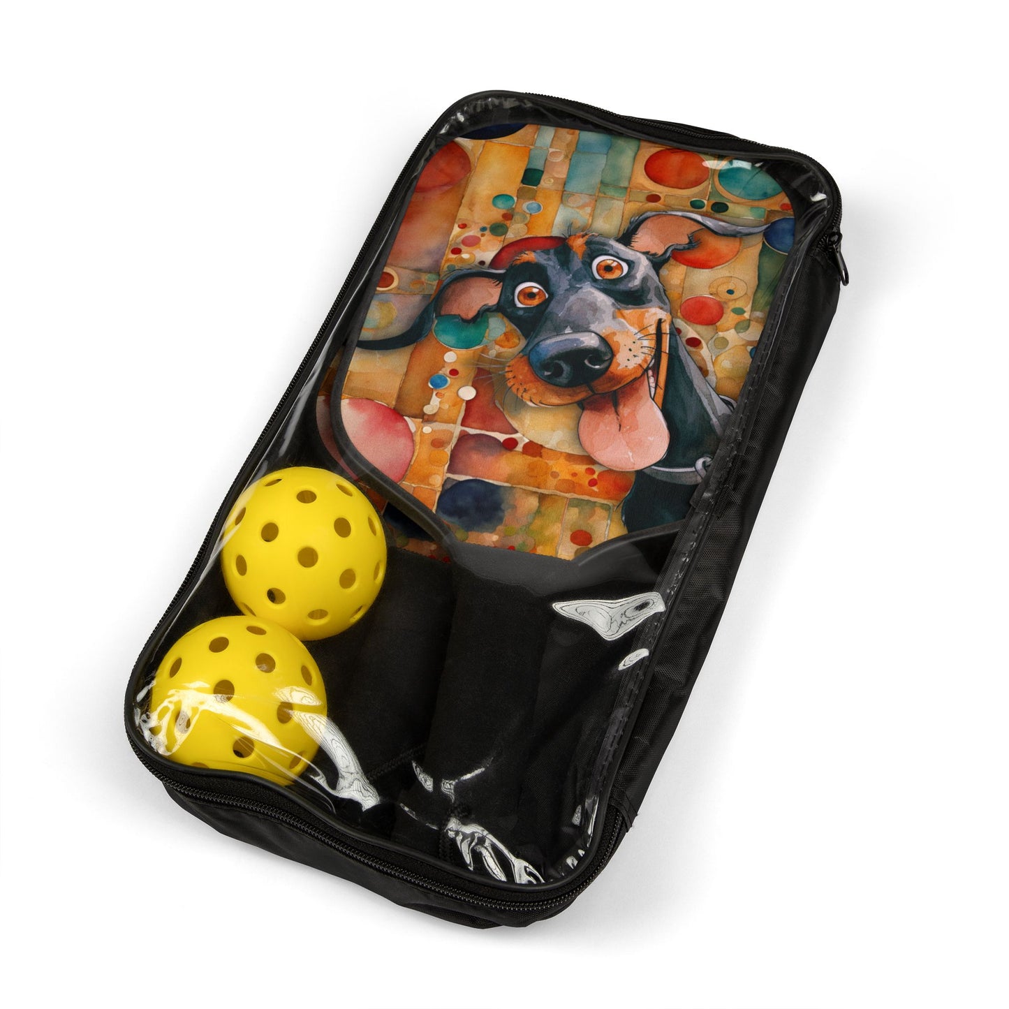 Crazy Doberman Pickleball Kit