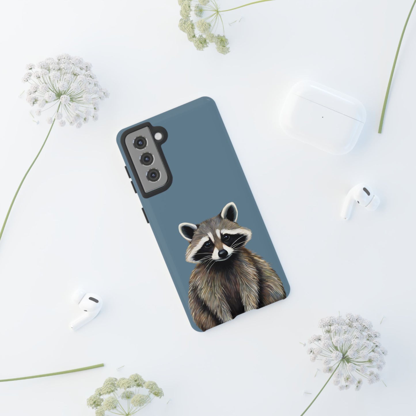 Raccoon Wildlife iPhone Samsung Galaxy Google Pixel Tough Cases