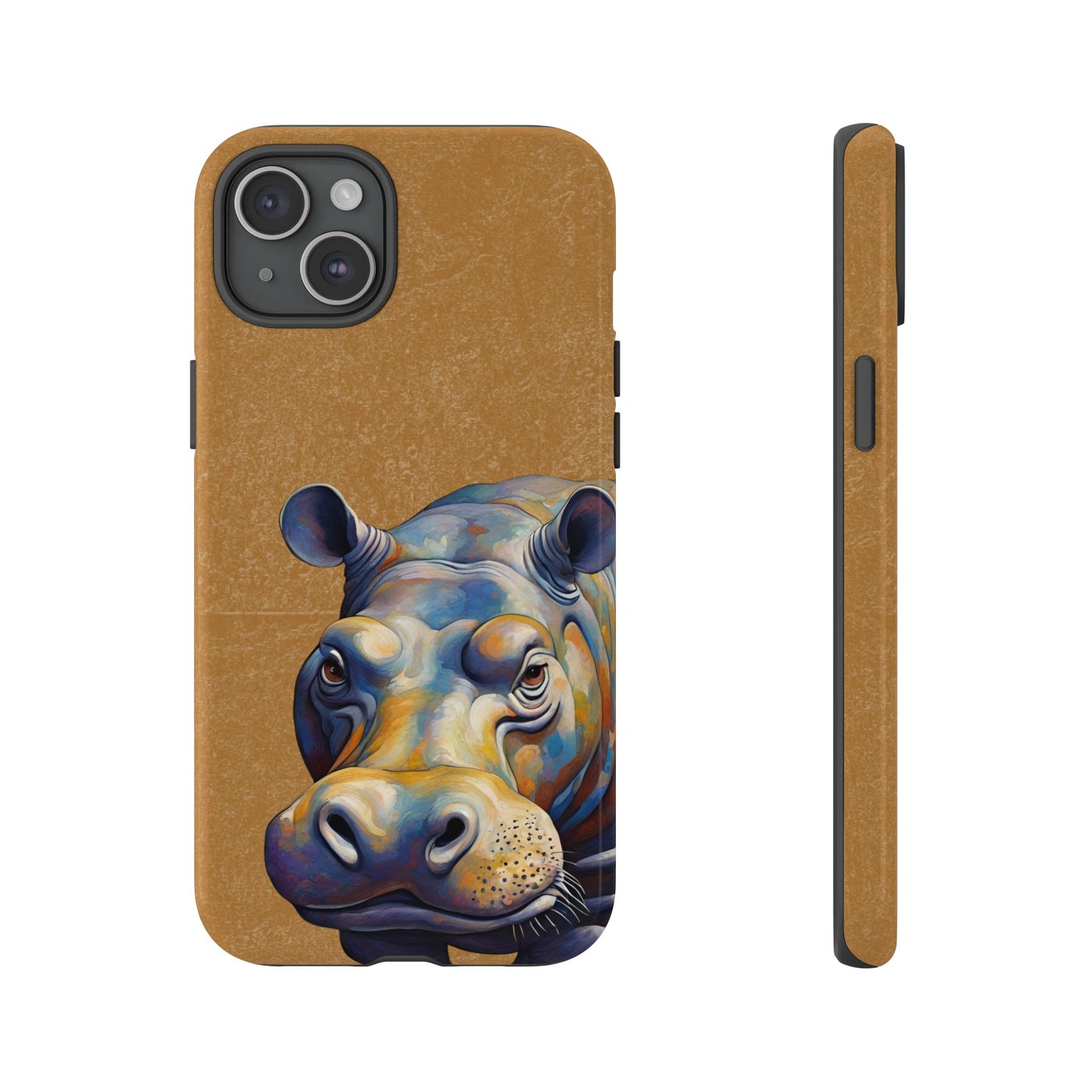 Hippo Wildlife iPhone Samsung Galaxy Google Pixel Tough Cases