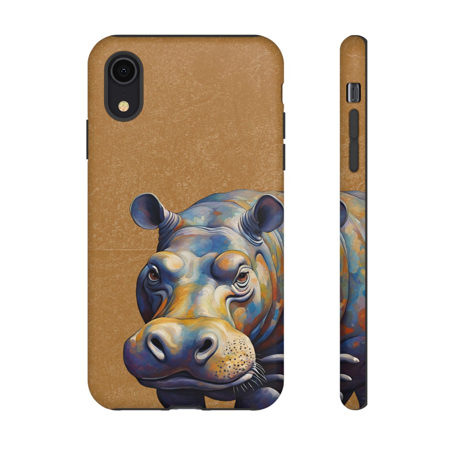 Hippo Wildlife iPhone Samsung Galaxy Google Pixel Tough Cases