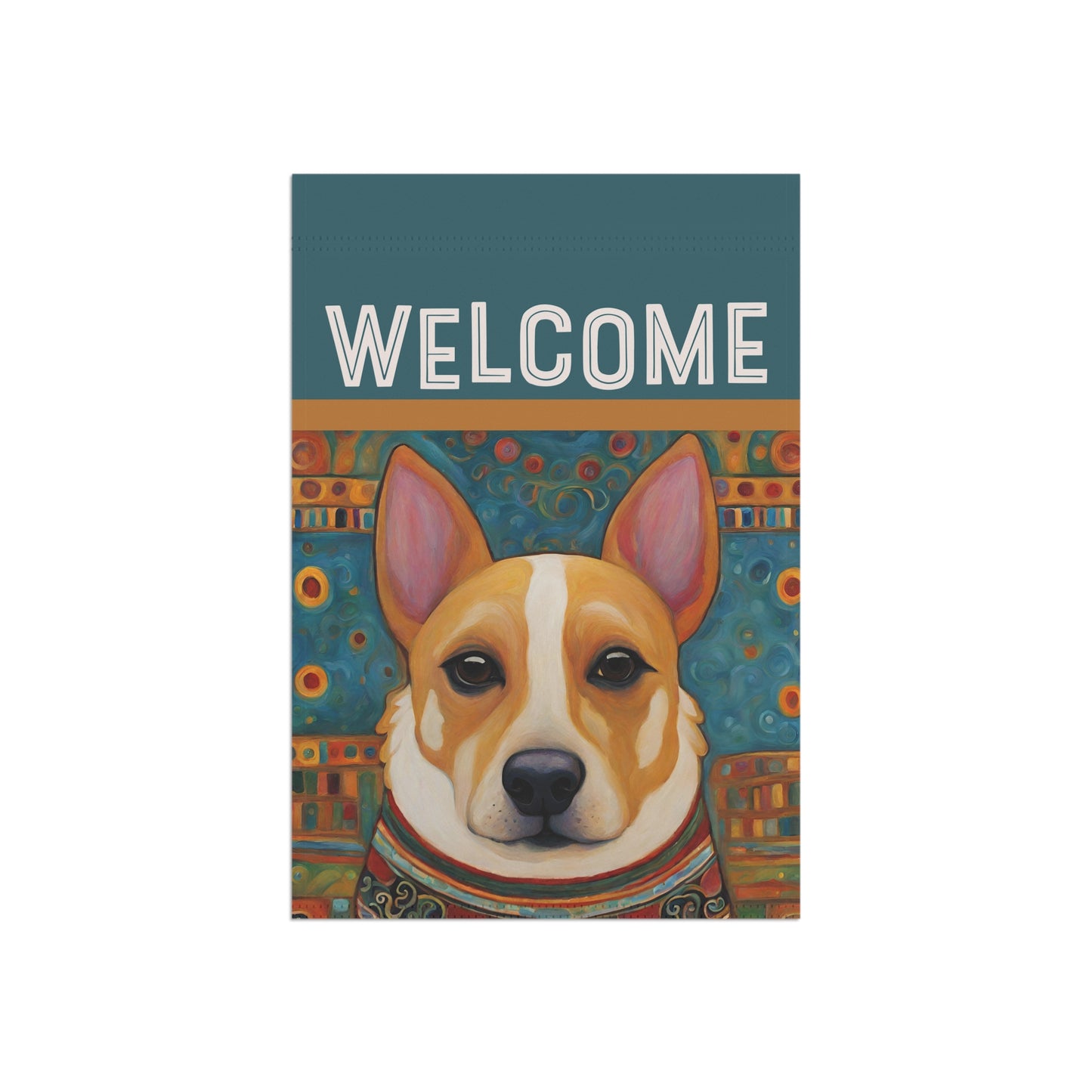 Carlos Welcome 2-Sided Garden & House Flag/Banner