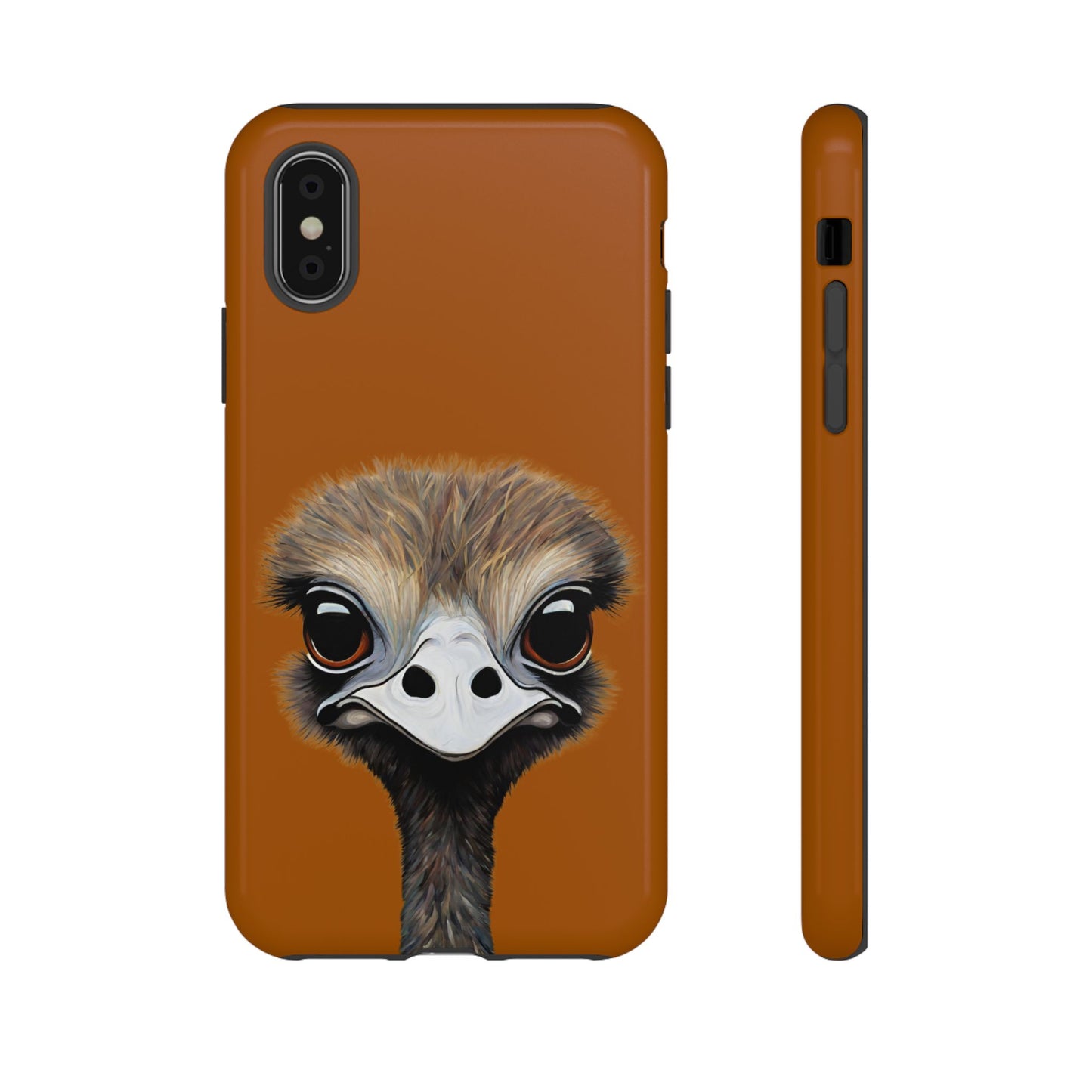 Ostrich Wildlife iPhone Samsung Galaxy Google Pixel Tough Cases