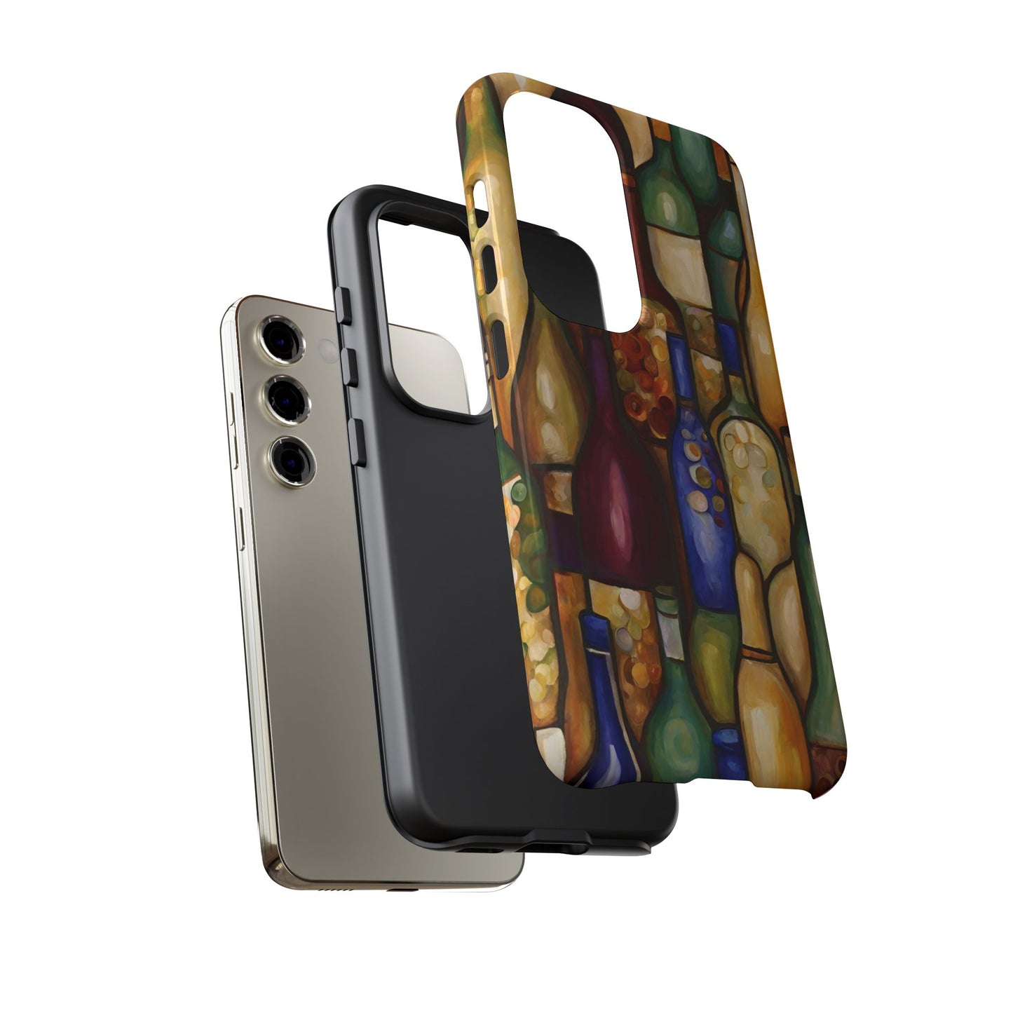 Vino Abstract iPhone Samsung Galaxy Google Pixel Tough Cases