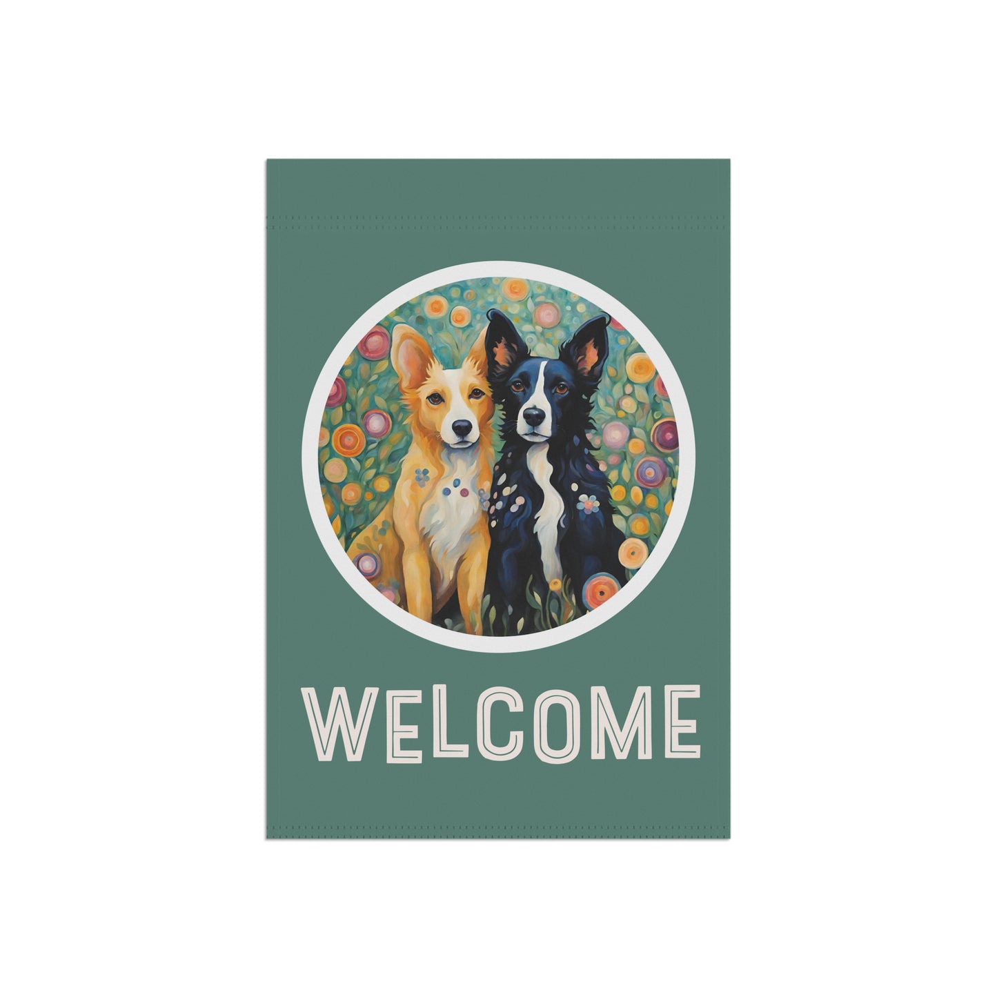 Pete & Doug 2 Welcome 2-Sided Garden & House Flag/Banner