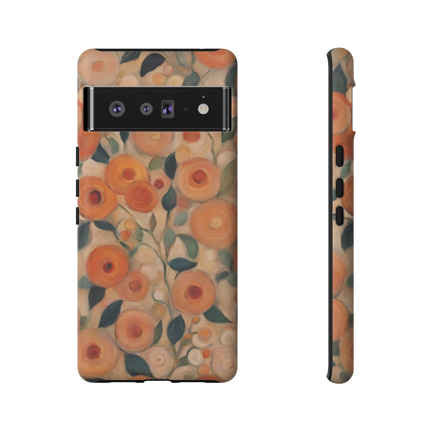 Citrus Floral iPhone Samsung Galaxy Google Pixel Tough Cases