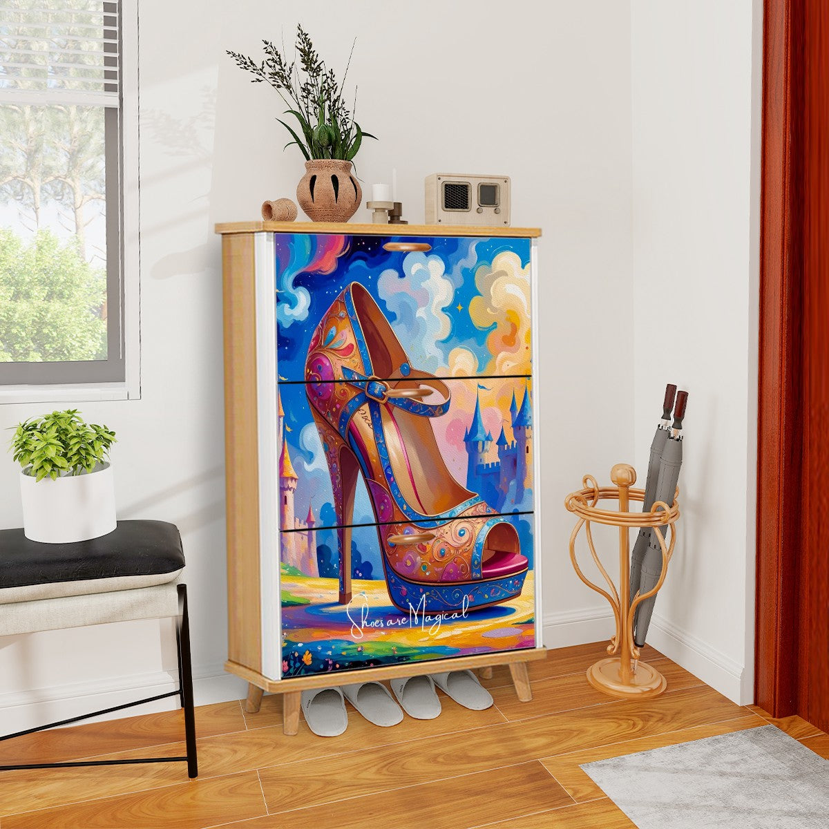 Shoe Cabinet (Made in USA)