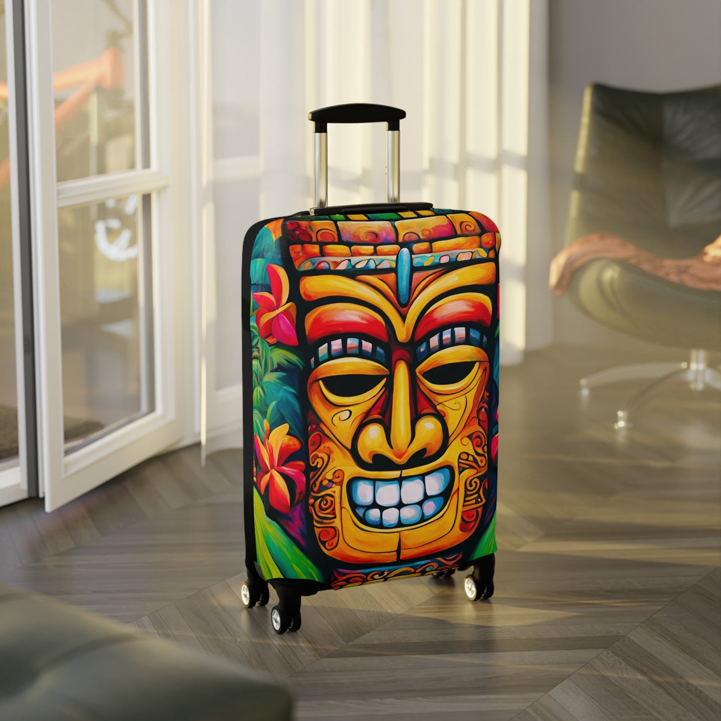 Tiki Tom Luggage Cover ONLY