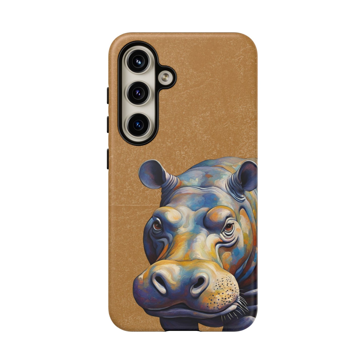 Hippo Wildlife iPhone Samsung Galaxy Google Pixel Tough Cases