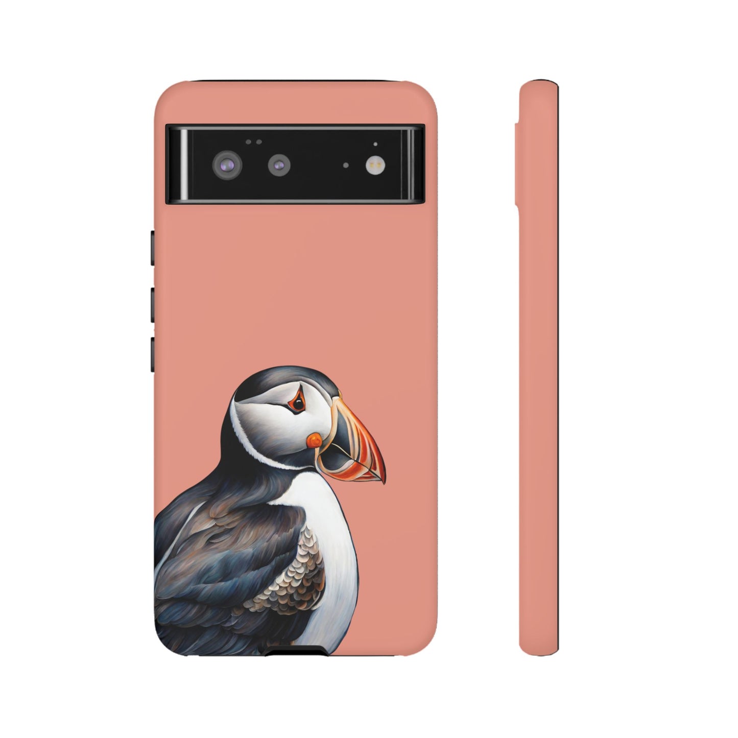 Puffin Wildlife iPhone Samsung Galaxy Google Pixel Tough Cases