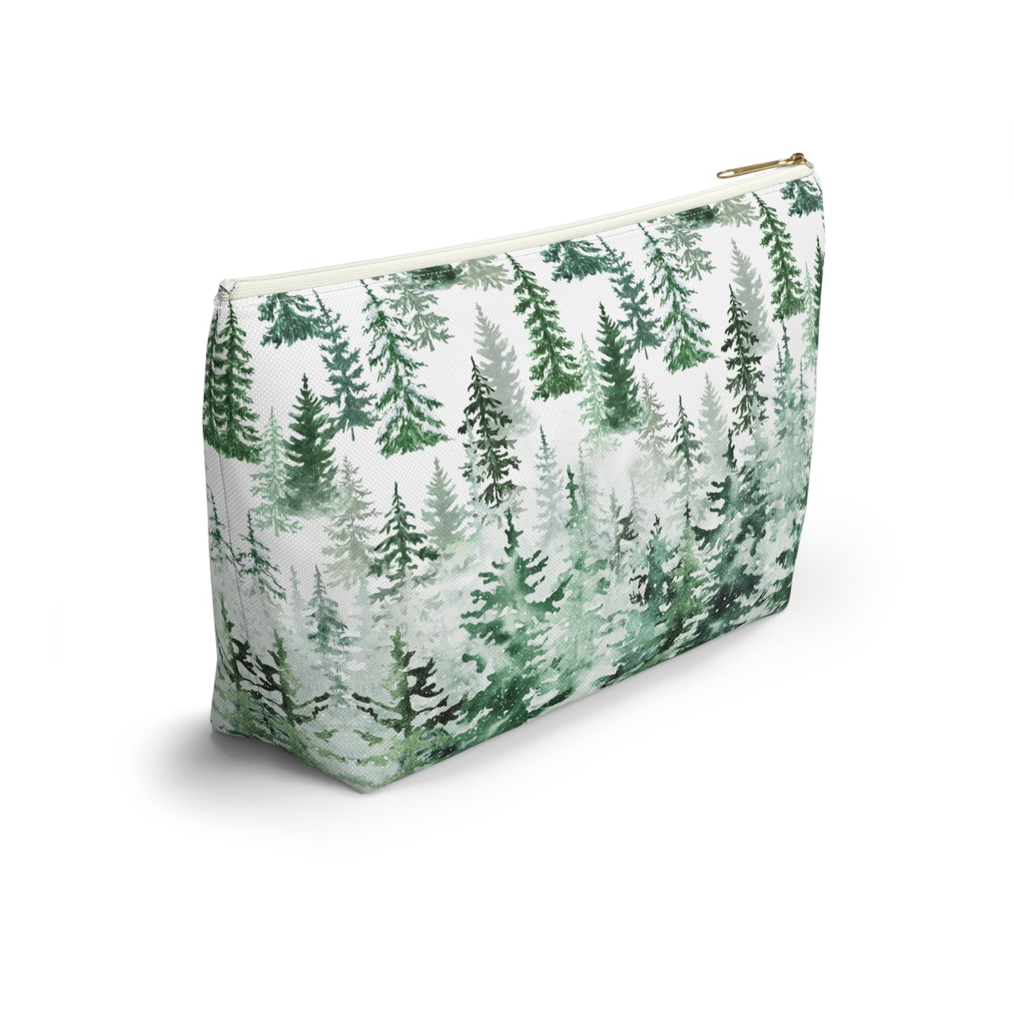 Pines in the Snow Accessory Pouch w T-bottom