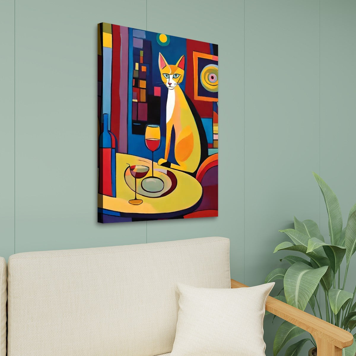 24" x 36" Stretched Canvas Print Wall Art (Made in USA)